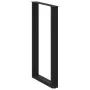 Patas de mesa de centro forma U 2uds acero negro 60x(100-101)cm de , Patas para mesas - Ref: Foro24-4013236, Precio: 134,32 €...