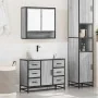 Set de muebles de baño 2 pzas madera contrachapada gris sonoma de , Muebles de baño - Ref: Foro24-3300933, Precio: 206,58 €, ...