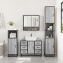 Set de muebles de baño 2 pzas madera contrachapada gris sonoma de , Muebles de baño - Ref: Foro24-3300933, Precio: 206,58 €, ...