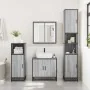 Set de muebles de baño 2 pzas madera contrachapada gris sonoma von , Badezimmermöbel - Ref: Foro24-3300888, Preis: 139,33 €, ...