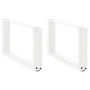 Patas de mesa de centro forma U 2uds acero blanco 70x(30-31) cm von , Tischbeine - Ref: Foro24-4013145, Preis: 61,11 €, Rabat...
