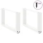 Patas de mesa de centro forma U 2uds acero blanco 70x(30-31) cm von , Tischbeine - Ref: Foro24-4013145, Preis: 61,11 €, Rabat...