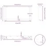 Patas de mesa de centro forma U 2uds acero blanco 70x(30-31) cm von , Tischbeine - Ref: Foro24-4013145, Preis: 61,11 €, Rabat...