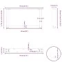 Patas de mesa centro forma U 2uds acero natural 70x(30-31) cm by , Table legs - Ref: Foro24-4013147, Price: 59,10 €, Discount: %