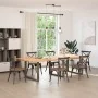 Patas mesa comedor forma U 3uds acero natural 100x(72-73) cm by , Table legs - Ref: Foro24-4013215, Price: 147,00 €, Discount: %