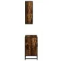 Set de muebles baño 2 pzas madera contrachapada roble ahumado de , Muebles de baño - Ref: Foro24-3300897, Precio: 165,44 €, D...