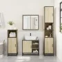 Set de muebles de baño 2 pzas madera contrachapada roble Sonoma von , Badezimmermöbel - Ref: Foro24-3300906, Preis: 150,73 €,...