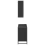 Juego de muebles de baño 2 pzas madera contrachapada negro de , Muebles de baño - Ref: Foro24-3300910, Precio: 155,44 €, Desc...