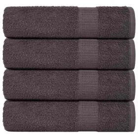 Toallas de baño 4 uds antracita 100x150 cm 360 gsm 100% algodón by , Towels - Ref: Foro24-136690, Price: 45,97 €, Discount: %
