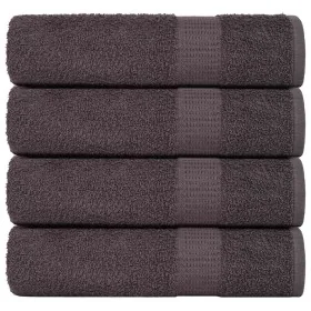 Toallas de ducha 4 uds 100% algodón antracita 70x140 cm 360 gsm by , Towels - Ref: Foro24-136686, Price: 41,15 €, Discount: %