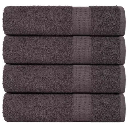 Toallas de ducha 4 uds 100% algodón antracita 70x140 cm 360 gsm by , Towels - Ref: Foro24-136686, Price: 41,15 €, Discount: %
