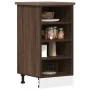 Armario de horno madera ingeniería roble ahumado 40x44,5x81,5cm by , Kitchen cabinets - Ref: Foro24-854208, Price: 62,69 €, D...