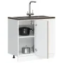 Mueble bajo de cocina porto madera vieja madera reconstituida von , Küchenschränke - Ref: Foro24-854306, Preis: 80,22 €, Raba...
