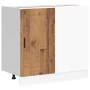 Mueble bajo de cocina porto madera vieja madera reconstituida von , Küchenschränke - Ref: Foro24-854306, Preis: 80,22 €, Raba...