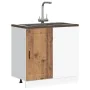 Mueble bajo de cocina porto madera vieja madera reconstituida von , Küchenschränke - Ref: Foro24-854306, Preis: 80,22 €, Raba...