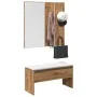 Set de muebles recibidor madera contrachapada roble artesanal von , Bänke für Hallen und Lager - Ref: Foro24-857020, Preis: 8...