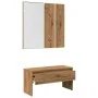 Set de muebles recibidor madera contrachapada roble artesanal von , Bänke für Hallen und Lager - Ref: Foro24-857020, Preis: 8...