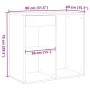 Armario de maquillaje madera contrachapada madera antigua by , Closets and storage - Ref: Foro24-857029, Price: 69,55 €, Disc...