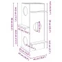 Casa para gatos cera marrón 43x43x90 cm madera maciza pino von , Katzenmöbel - Ref: Foro24-859300, Preis: 98,48 €, Rabatt: %