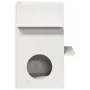 Casa para gatos madera maciza pino blanca 43x43x60 cm von , Katzenmöbel - Ref: Foro24-859302, Preis: 68,35 €, Rabatt: %