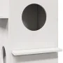 Casa para gatos madera maciza pino blanca 43x43x60 cm von , Katzenmöbel - Ref: Foro24-859302, Preis: 68,35 €, Rabatt: %