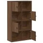 Estantería de madera de ingeniería marrón roble 60x24x101,5 cm von , Bücherregale und Regale - Ref: Foro24-860397, Preis: 77,...