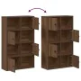 Estantería de madera de ingeniería marrón roble 60x24x101,5 cm von , Bücherregale und Regale - Ref: Foro24-860397, Preis: 77,...