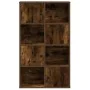 Estantería madera de ingeniería roble ahumado 60x24x101,5 cm de , Librerías y estanterías - Ref: Foro24-860395, Precio: 74,86...