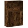 Estantería madera de ingeniería roble ahumado 60x24x85 cm by , Bookcases and shelves - Ref: Foro24-860413, Price: 58,16 €, Di...