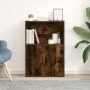 Estantería madera de ingeniería roble ahumado 60x24x85 cm by , Bookcases and shelves - Ref: Foro24-860413, Price: 58,16 €, Di...