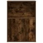 Estantería madera de ingeniería roble ahumado 60x24x85 cm by , Bookcases and shelves - Ref: Foro24-860413, Price: 58,16 €, Di...