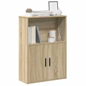 Estantería de madera de ingeniería roble sonoma 60x24x85 cm by , Bookcases and shelves - Ref: Foro24-860411, Price: 58,87 €, ...
