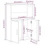 Estantería de madera de ingeniería roble sonoma 60x24x85 cm von , Bücherregale und Regale - Ref: Foro24-860411, Preis: 58,87 ...