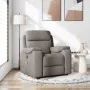 Sillón de masaje reclinable de tela gris taupé by , Armchairs - Ref: Foro24-4015697, Price: 192,11 €, Discount: %