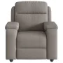 Sillón de masaje reclinable de tela gris taupé by , Armchairs - Ref: Foro24-4015697, Price: 192,11 €, Discount: %