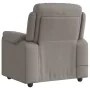 Sillón de masaje reclinable de tela gris taupé by , Armchairs - Ref: Foro24-4015697, Price: 192,11 €, Discount: %