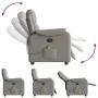 Sillón de masaje reclinable de tela gris taupé by , Armchairs - Ref: Foro24-4015697, Price: 192,11 €, Discount: %
