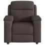 Sillón de masaje reclinable de tela marrón oscuro de , Sillones - Ref: Foro24-4015695, Precio: 216,07 €, Descuento: %