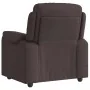 Sillón de masaje reclinable de tela marrón oscuro de , Sillones - Ref: Foro24-4015695, Precio: 216,07 €, Descuento: %
