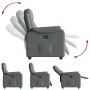 Sillón reclinable de tela gris oscuro de , Sillones - Ref: Foro24-4015681, Precio: 238,60 €, Descuento: %