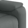 Sillón reclinable de tela gris oscuro de , Sillones - Ref: Foro24-4015681, Precio: 238,60 €, Descuento: %