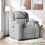 Sillón reclinable de masaje de tela gris claro by , Armchairs - Ref: Foro24-4015710, Price: 245,15 €, Discount: %