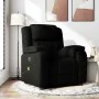 Sillón reclinable de masaje de tela negro de , Sillones - Ref: Foro24-4015712, Precio: 247,86 €, Descuento: %