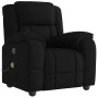 Sillón reclinable de masaje de tela negro de , Sillones - Ref: Foro24-4015712, Precio: 247,86 €, Descuento: %