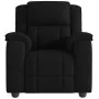 Sillón reclinable de masaje de tela negro de , Sillones - Ref: Foro24-4015712, Precio: 247,86 €, Descuento: %