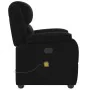 Sillón reclinable de masaje de tela negro de , Sillones - Ref: Foro24-4015712, Precio: 247,86 €, Descuento: %