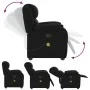 Sillón reclinable de masaje de tela negro de , Sillones - Ref: Foro24-4015712, Precio: 247,86 €, Descuento: %