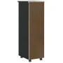 Cajonera con ruedas MOSS madera maciza de pino negro von , Schließfächer und Lagerschränke - Ref: Foro24-4015786, Preis: 130,...