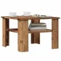 Mesa de centro madera contrachapada madera antigua 60x60x42 cm by , Coffee table - Ref: Foro24-855794, Price: 51,99 €, Discou...