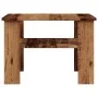 Mesa de centro madera contrachapada madera antigua 60x60x42 cm by , Coffee table - Ref: Foro24-855794, Price: 51,99 €, Discou...